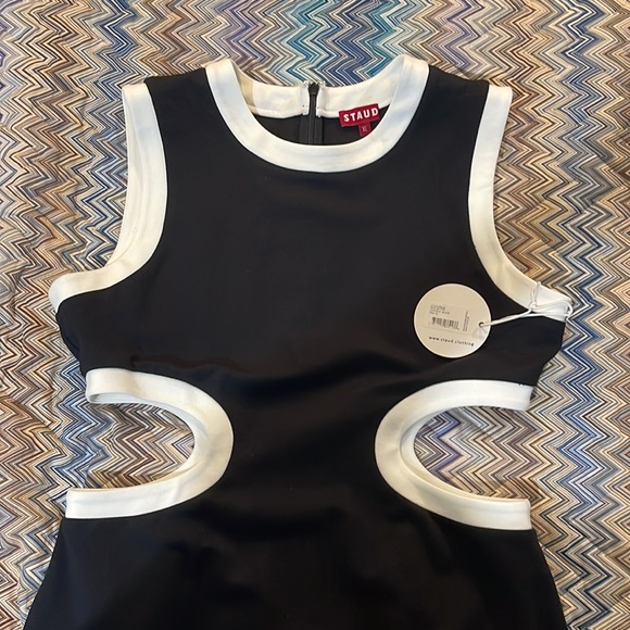 Staud cut out dress - Picture 2 of 4